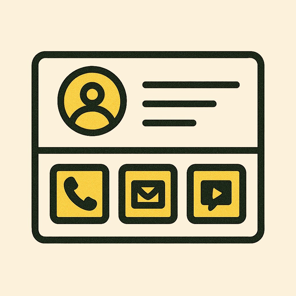 CRM contact profile tools